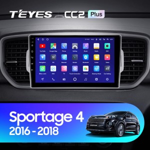 Штатная магнитола Teyes CC2 PLUS для Kia Sportage 4 (QL) (2016-2018)