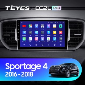 Штатная магнитола Teyes CC2 L PLUS для Kia Sportage 4 (QL) (2016-2018)