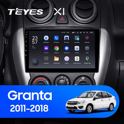 Штатная магнитола Teyes X-1 для Lada Granta (2011-2018)