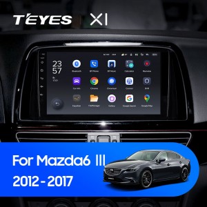 Штатная магнитола Teyes X-1 для Mazda 6 (2012-2015)