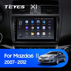 Штатная магнитола Teyes X-1 для Mazda 6 (2007-2013)