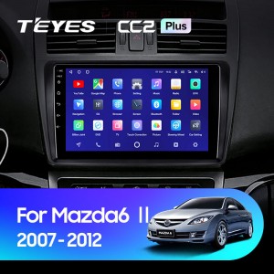 Штатная магнитола Teyes CC2 PLUS для Mazda 6 (2007-2013)