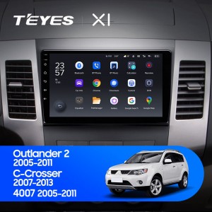 Штатная магнитола Teyes X-1 для Mitsubishi Outlander XL (2007-2012)