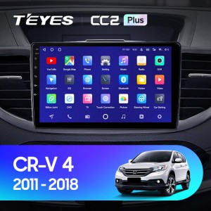 Штатная магнитола Teyes CC2 PLUS для Honda CR-V  (2011-2018)
