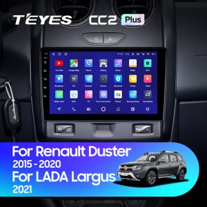 Штатная магнитола Teyes CC2 PLUS для Lada Largus (2012-2020)