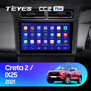 Штатная магнитола Teyes CC2 L PLUS для Hyundai Creta 2  IX25 (2021+)