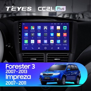 Штатная магнитола Teyes CC2 L PLUS для Subaru Forester 3 SH (2007-2013) 