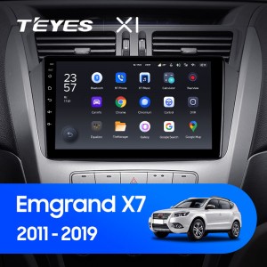 Штатная магнитола Teyes X-1 для Geely Emgrand X7 (2011-2019)