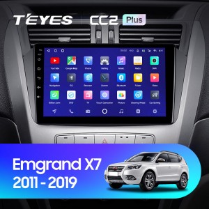 Штатная магнитола Teyes CC2 PLUS для Geely Emgrand X7 (2011-2019)