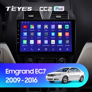 Штатная магнитола Teyes CC2 PLUS для Geely Emgrand  EC7 (2009-2016)