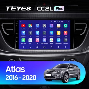 Штатная магнитола Teyes CC2 L PLUS для Geely Atlas (2016-2020)