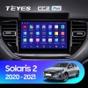 Штатная магнитола Teyes CC2 PLUS для Hyundai Solaris 2 (2020-2021)