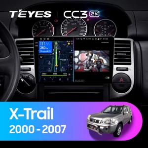 Штатная магнитола Teyes CC3 (2K) для Nissan X-Trail (T30) (2000-2007)