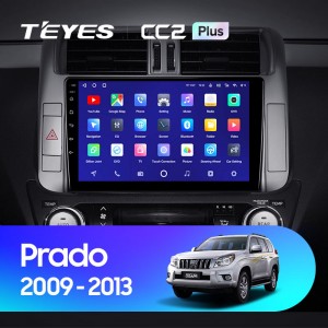 Штатная магнитола  Teyes CC2 PLUS для Toyota Land Cruiser Prado 150 (2009-2013)