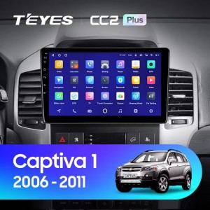 Штатная магнитола Teyes CC2 PLUS для Chevrolet Captiva (2006-2011)