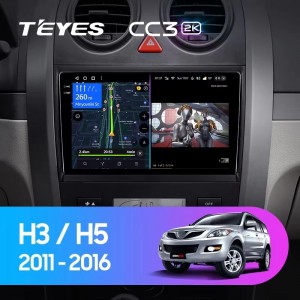 Штатная магнитола Teyes CC3 (2K)  для GREAT WALL Haval H3 (2011-2016)