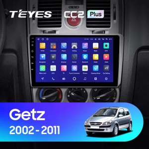 Штатная магнитола Teyes CC2 PLUS для Hyundai Getz 1 (2002-2012)