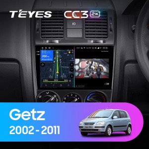 Штатная магнитола Teyes CC3 (2K)  для Hyundai Getz 1 (2002-2012)