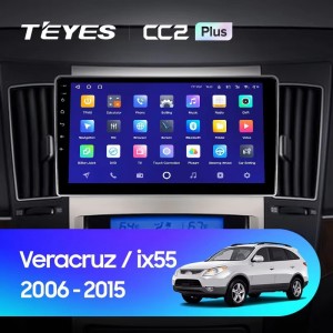 Штатная магнитола Teyes CC2 PLUS для Hyundai Veracruz ix55 (2006-2015)