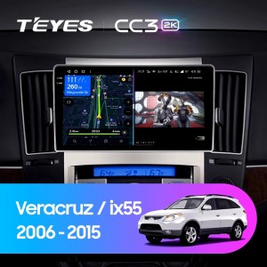 Штатная магнитола Teyes CC3 (2K) для Hyundai Veracruz ix55 (2006-2015)