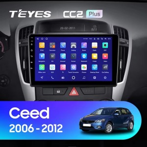 Штатная магнитола Teyes CC2 PLUS для Kia Ceed (2006-2012)