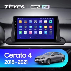 Штатная магнитола Teyes CC2 PLUS для Kia Cerato 4 (2018-2021)