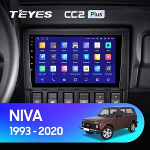 Штатная магнитола Teyes CC2 PLUS для LADA Niva 1 (1993-2020)