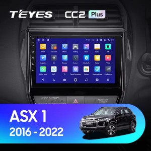 Штатная магнитола Teyes CC2 PLUS Mitsubishi ASX 2 (2016-2023)