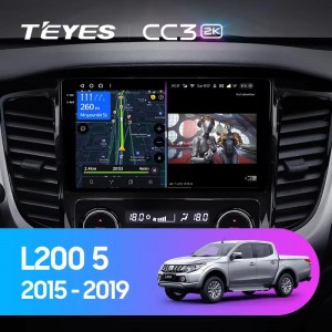 Штатная магнитола Teyes CC3 (2K) для Mitsubishi Pajero Sport 2 L200 Triton (2008-2016)