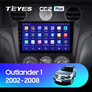 Штатная магнитола Teyes CC2 PLUS для Mitsubishi Outlander 1 (2002-2008)