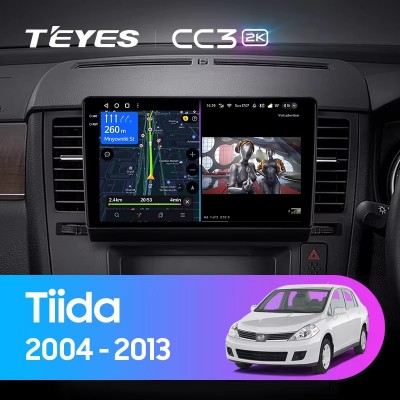 Штатная магнитола Teyes CC3 (2K) для Nissan Tiida C11 (2004-2013)