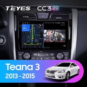 Штатная магнитола Teyes CC3 (2K) для Nissan Teana J33 (2013-2015)