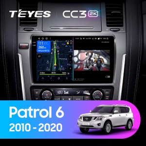 Штатная магнитола Teyes CC3 (2K) для Nissan Patrol (Y62) (2010+)