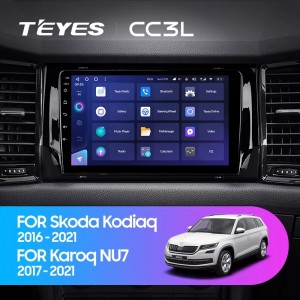 Штатная магнитола Teyes CC3L для Skoda Kodiaq (2016-2021)