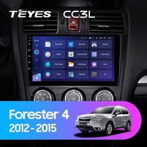 Штатная магнитола Teyes CC3L для Subaru Forester 4 (2012+)