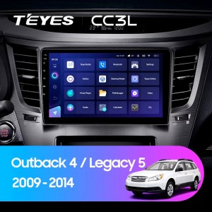 Штатная магнитола Teyes CC2 L PLUS для Subaru Outback 4 (2009-2014)