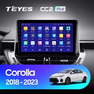 Штатная магнитола Teyes CC2 PLUS  для Toyota Corolla 12 (E210) (2018+)