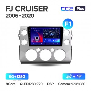 Штатная магнитола Teyes CC2 L PLUS для Toyota FJ Cruiser J15 (2006-2020)