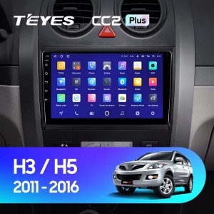 Штатная магнитола Teyes CC2 PLUS для GREAT WALL Haval H3 (2011-2016)