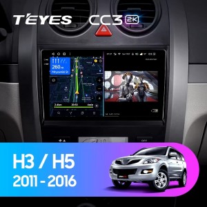 Штатная магнитола Teyes CC3 (2K)  для GREAT WALL Haval H3 (2011-2016)