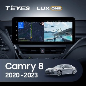 Штатная магнитола Teyes LUX ONE  для Toyota Camry 8 (2020-2023) 