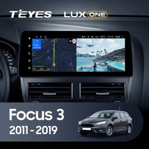 Штатная магнитола Teyes LUX ONE для Ford Focus 3 Mk 3 (2011-2019)