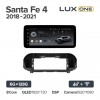 Штатная магнитола Teyes LUX ONE для Hyundai Santa Fe 4 (2018-2021)