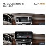 Штатная магнитола Teyes LUX ONE для Mercedes Benz M-Class 3 W166 / GL-Class 2 X166【NTG 4.5】【Left hand drive】(2011-2016)