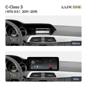 Штатная магнитола Teyes LUX ONE для Mercedes Benz C-Class 3 W204 C204 S204【NTG 4.5】(2011-2015)