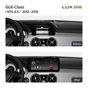 Штатная магнитола Teyes LUX ONE для Mercedes Benz GLK-Class X204【NTG 4.5】(2012-2015)