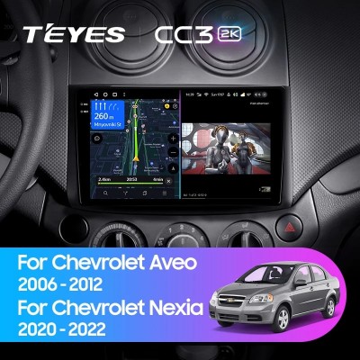 Штатная магнитола Teyes CC3 (2K)  для Chevrolet Aveo 1 (2006-2012)