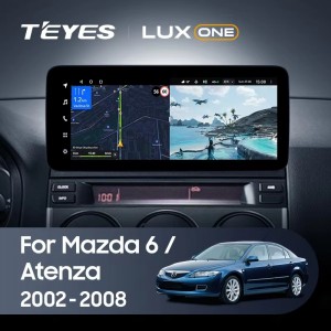 Штатная магнитола Teyes LUX ONE для Mazda 6 (2002 - 2008)