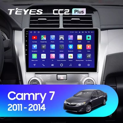 Штатная магнитола Teyes CC2 PLUS для Toyota Camry 50/55 (2011-2014)