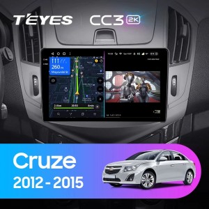 Штатная магнитола Teyes CC3 (2K)  для Chevrolet Cruze (2012-2015)